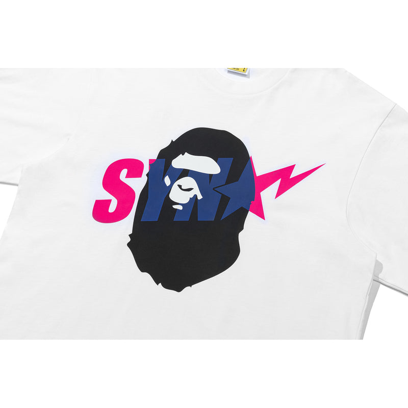 BAPE X SPOTIFY BY CENTRAL CEE APE HEAD RELAXED FIT TEE MENS
