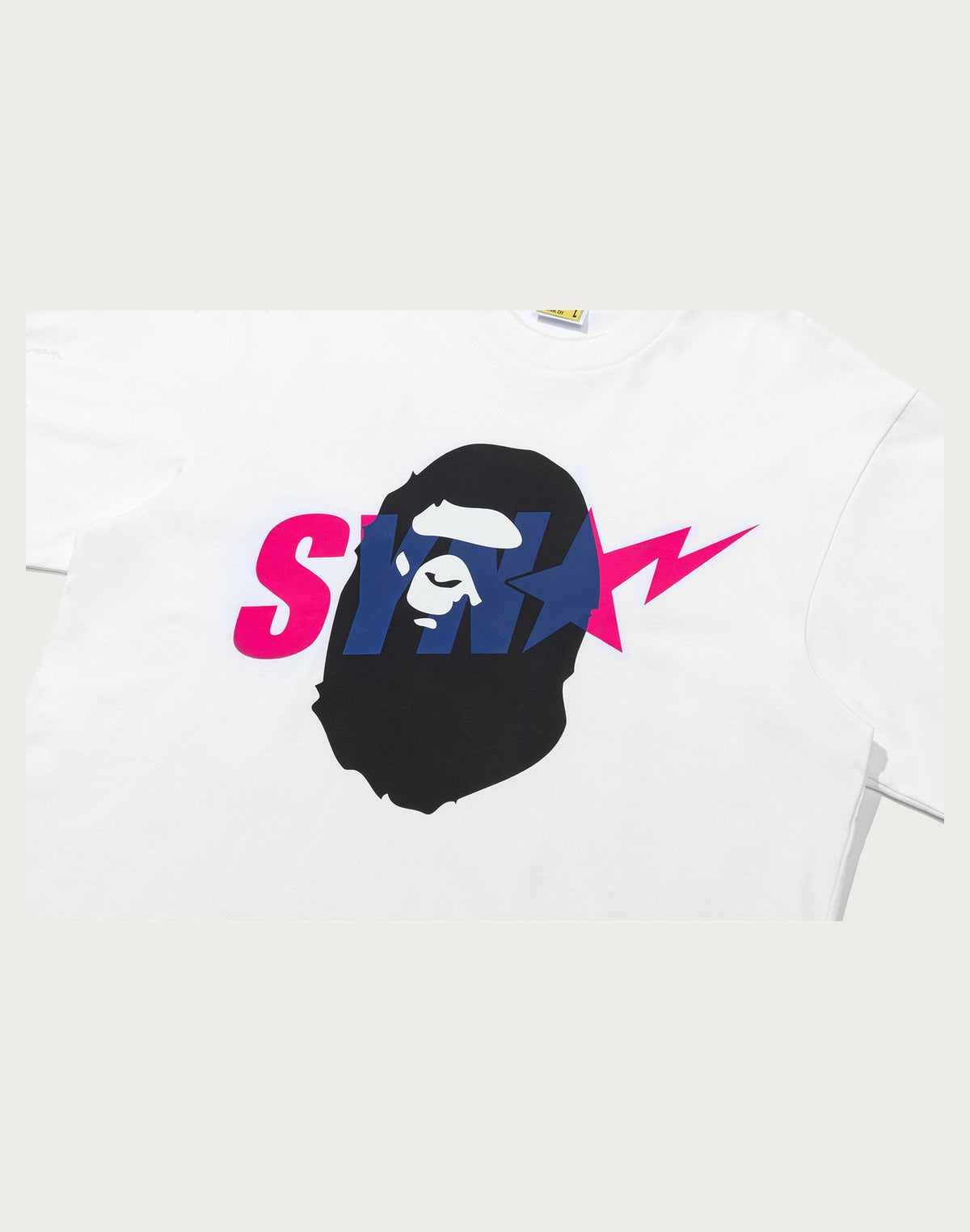 BAPE X SPOTIFY BY CENTRAL CEE APE HEAD RELAXED FIT TEE MENS