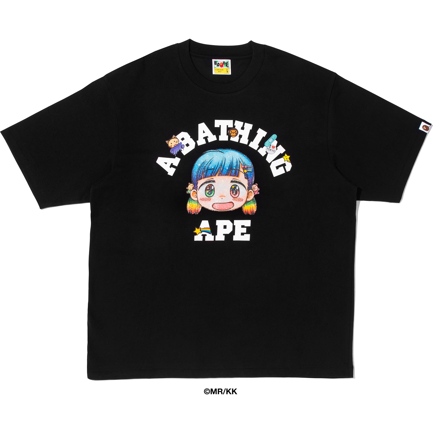BAPE X MR. COLLEGE RELAXED FIT TEE MENS – us.bape.com