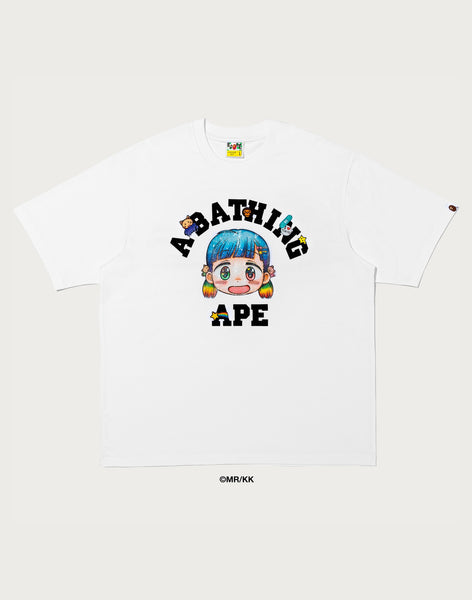 BAPE X MR. COLLEGE RELAXED FIT TEE MENS – us.bape.com
