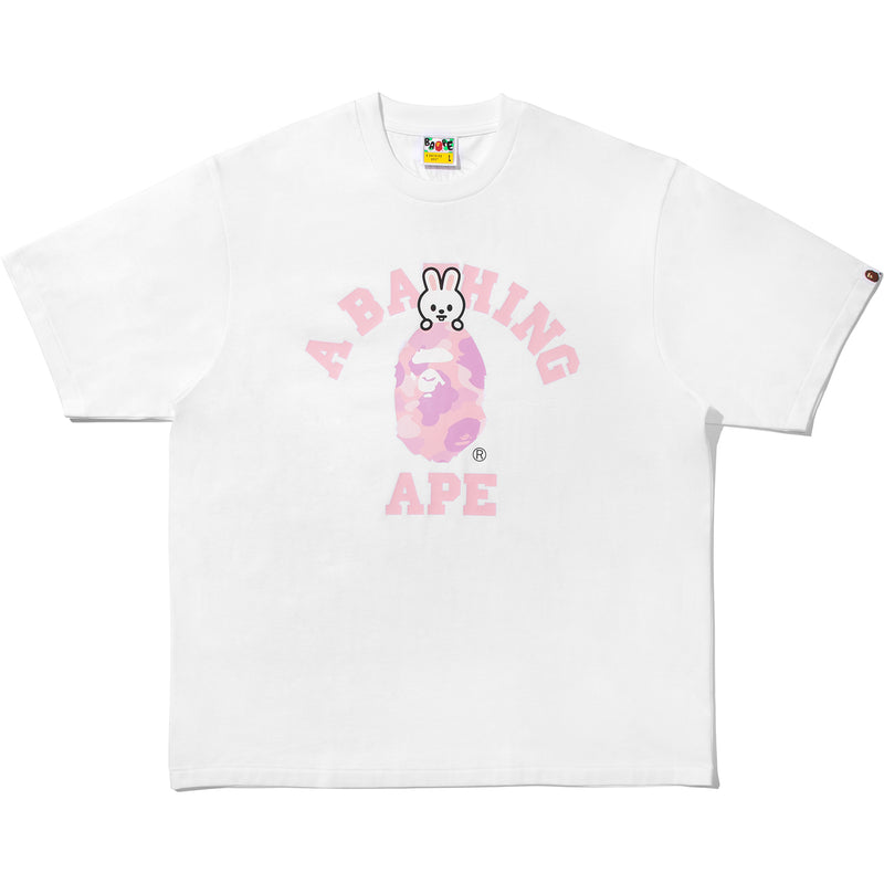 BAPE X STRAY KIDS LEEBIT COLLEGE TEE MENS