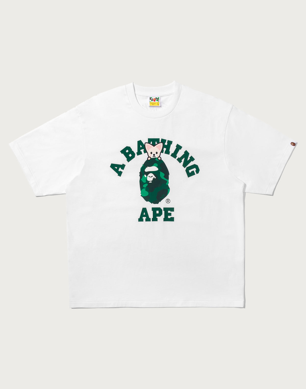 BAPE X STRAY KIDS FOXI.NY COLLEGE TEE MENS