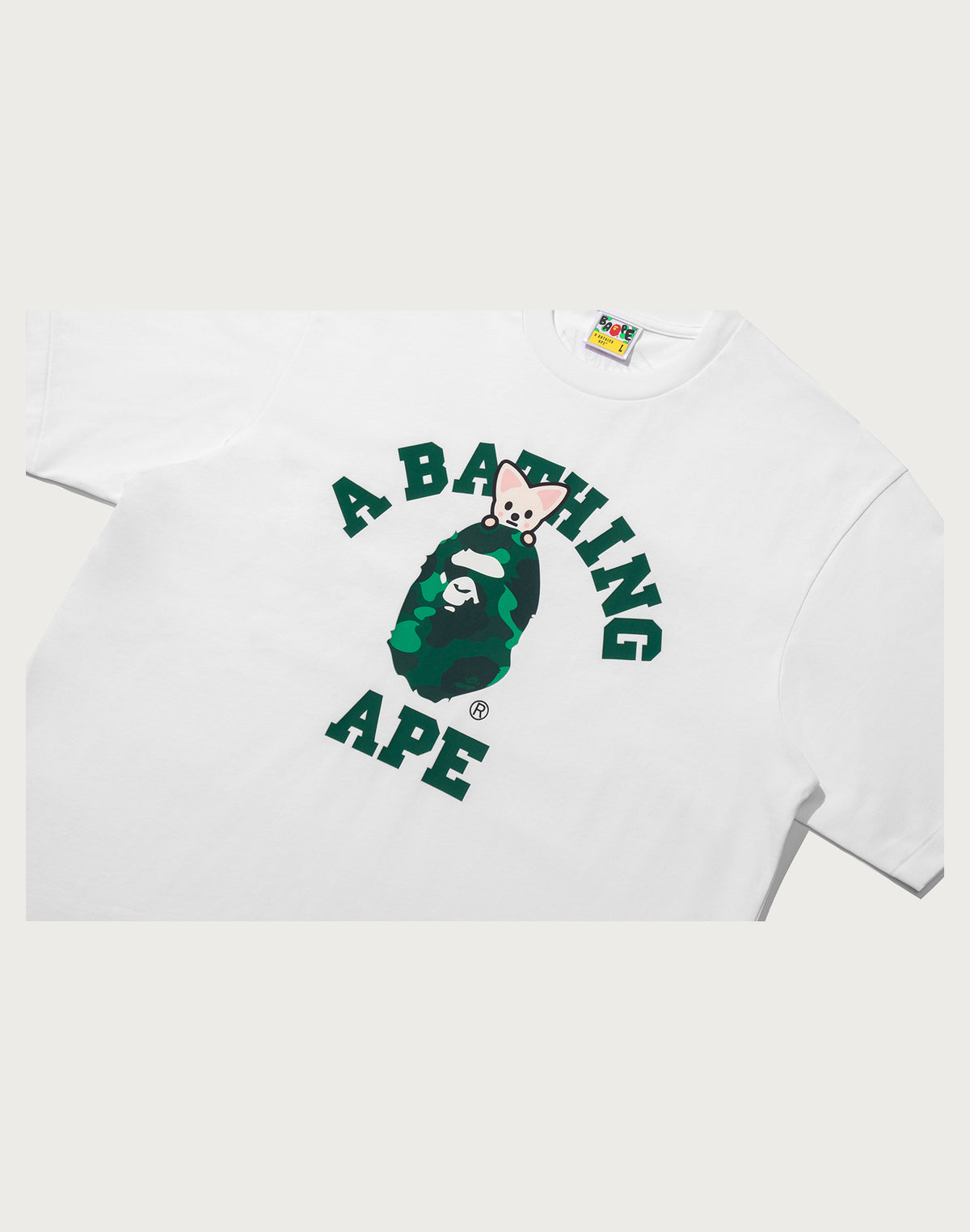 BAPE X STRAY KIDS FOXI.NY COLLEGE TEE MENS