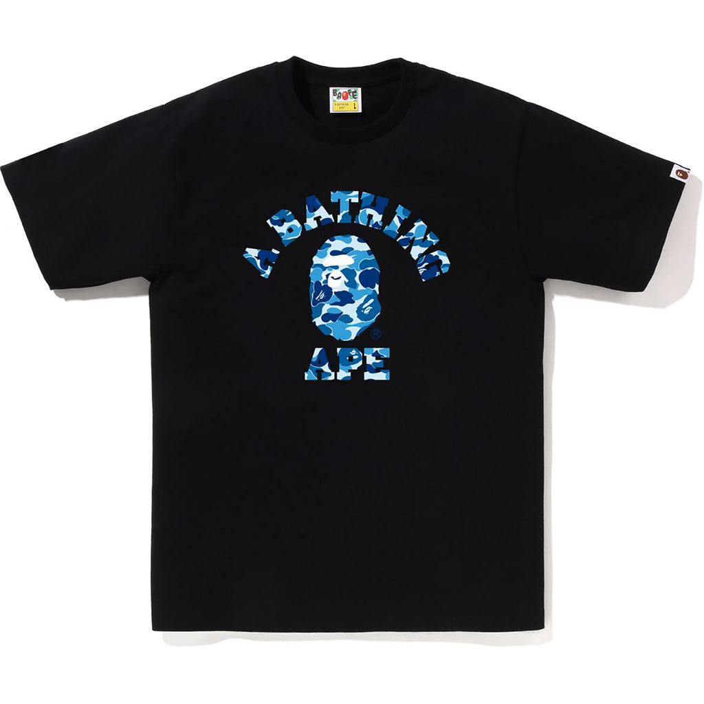 bape dress shirt Plain Mens Shirt featuring BAPEs signature Color Camo pattern ABC Camo College Tee -