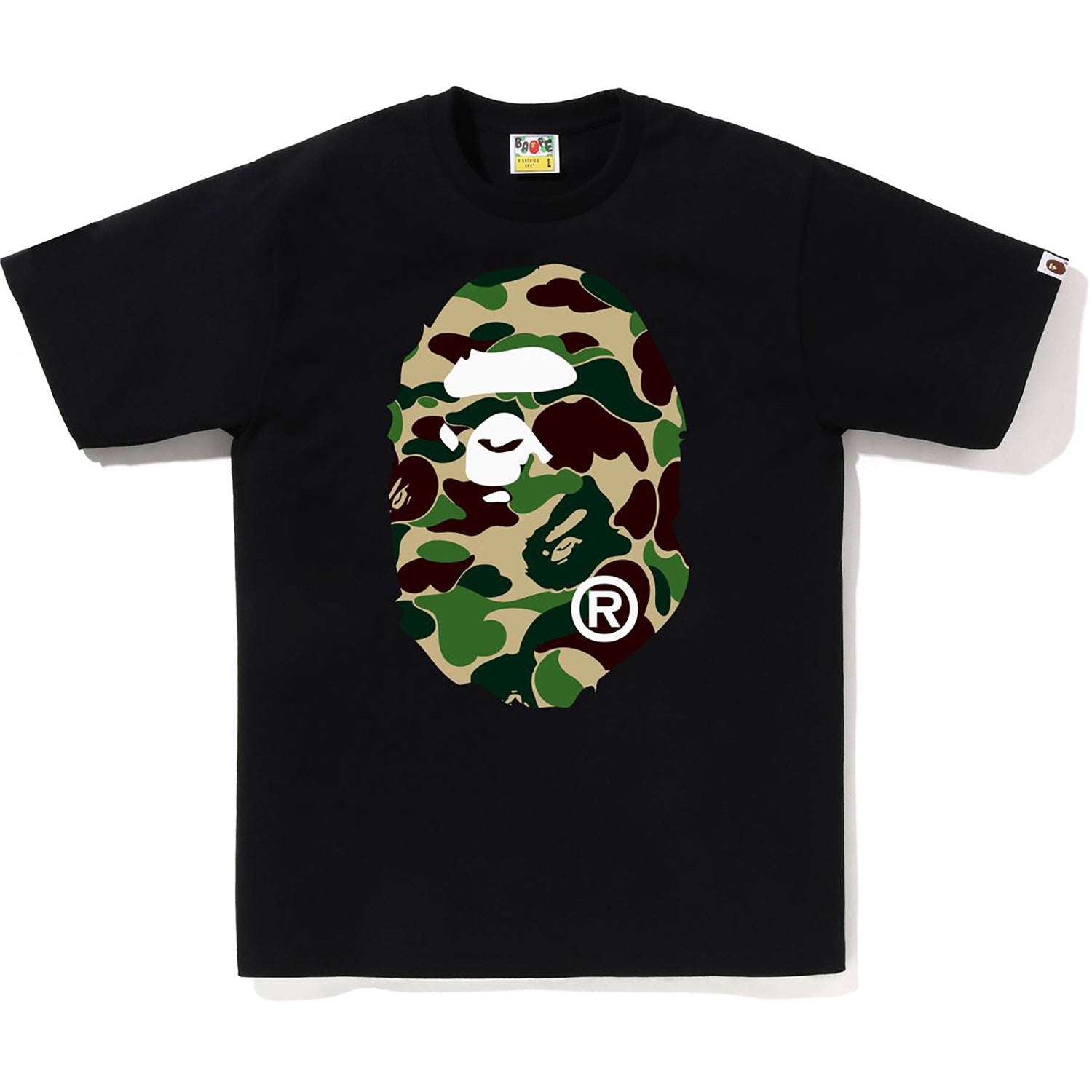 ア　ベイシングエイプ　 ABC CAMO BIG APE HEAD LS TEE ABC CAMO BIG APE HEAD LS TEE | bape.com