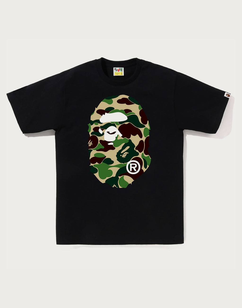 ABC CAMO BIG APE HEAD TEE MENS