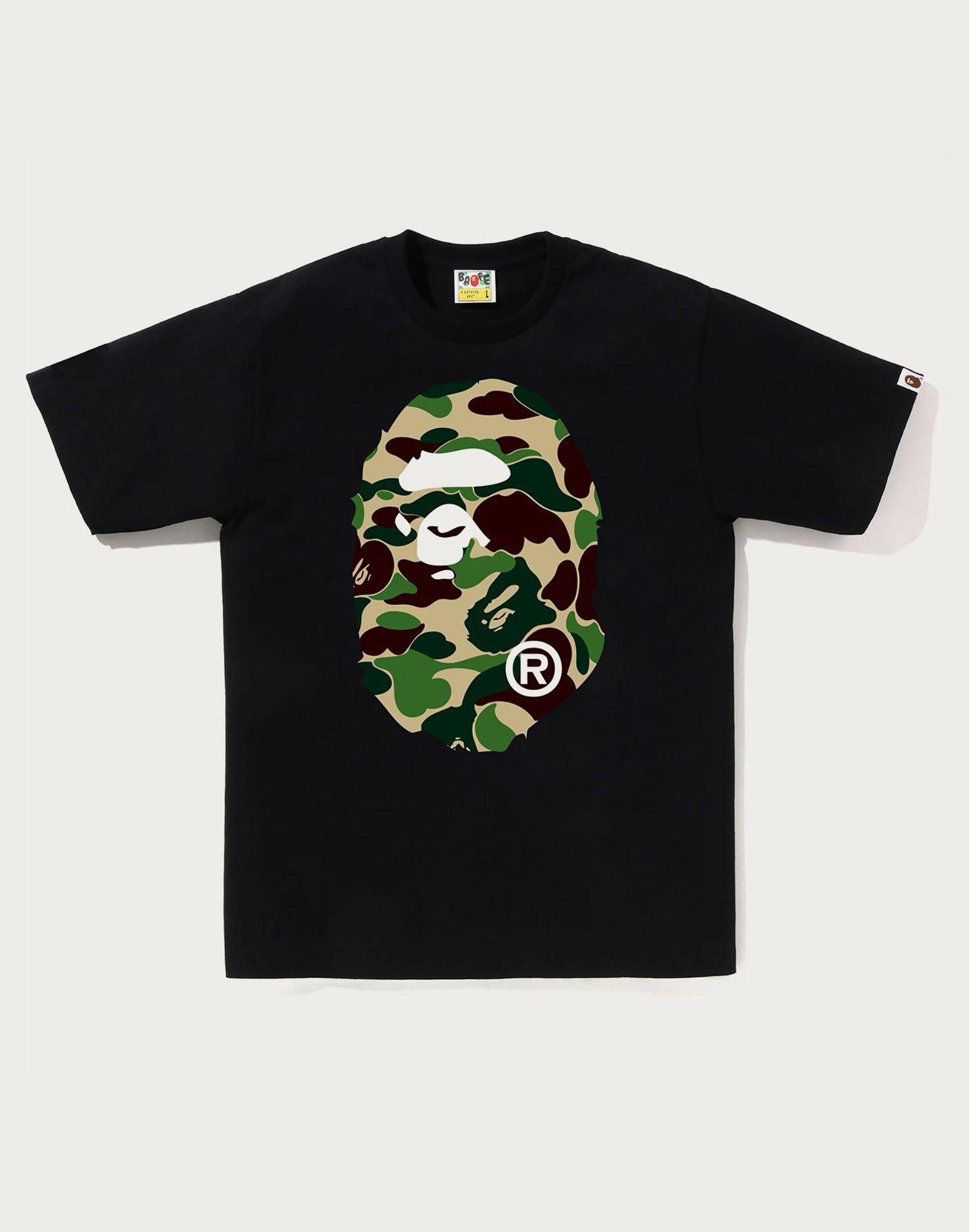 ABC CAMO BIG APE HEAD TEE MENS