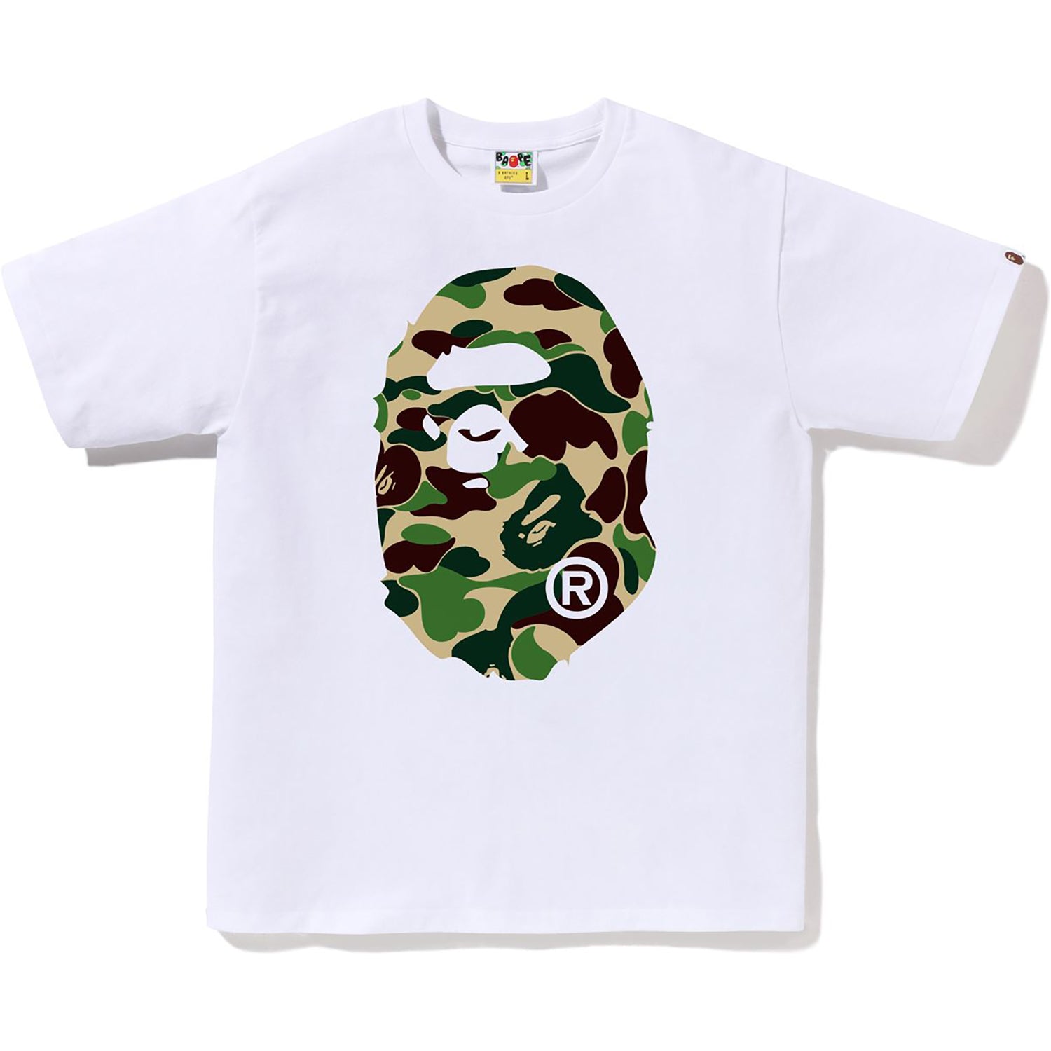 BAPE Mens Cotton ABC CAMO Big Ape Head T-Shirt – us.bape.com