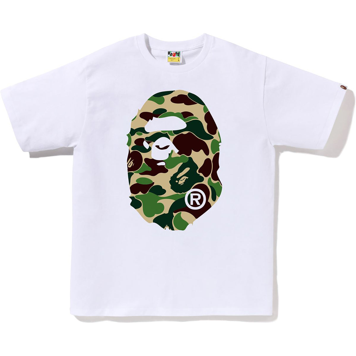 ABC CAMO BIG APE HEAD TEE MENS