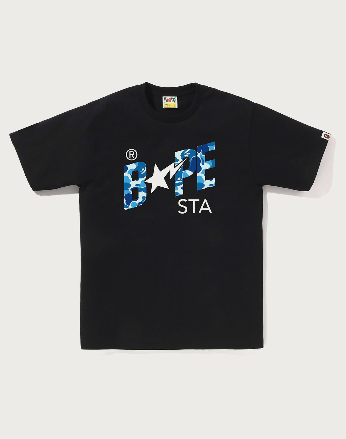 ABC CAMO BAPE STA LOGO TEE MENS
