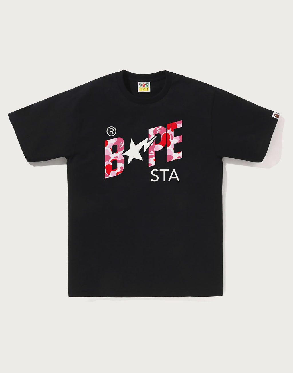 ABC CAMO BAPE STA LOGO TEE MENS