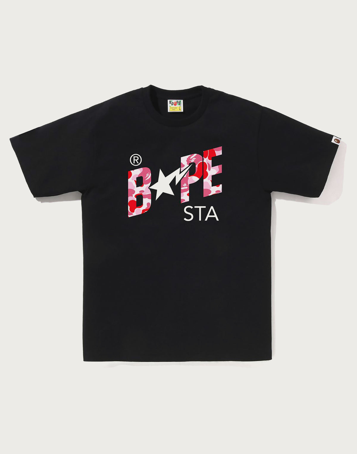 ABC CAMO BAPE STA LOGO TEE MENS