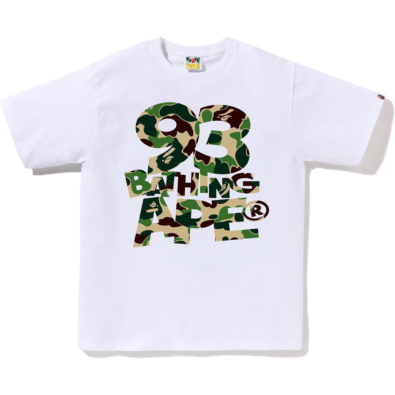 ABC CAMO 93 Bathing Ape Tee Mens – Cotton Jersey Streetwear T