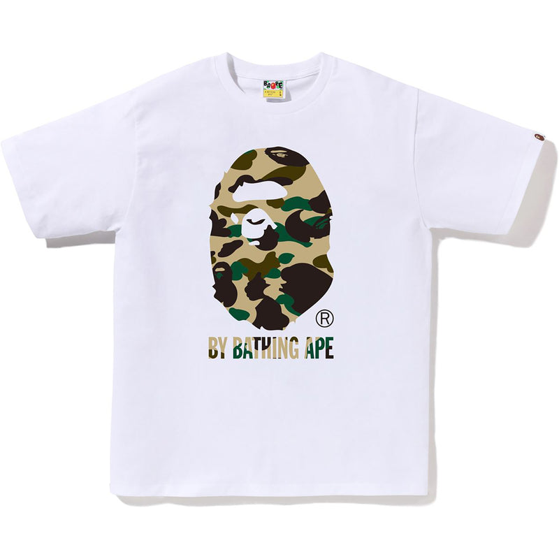 bape camo dress shirt COLOR CAMO WARM UP SS SHIRT MENS Red / L