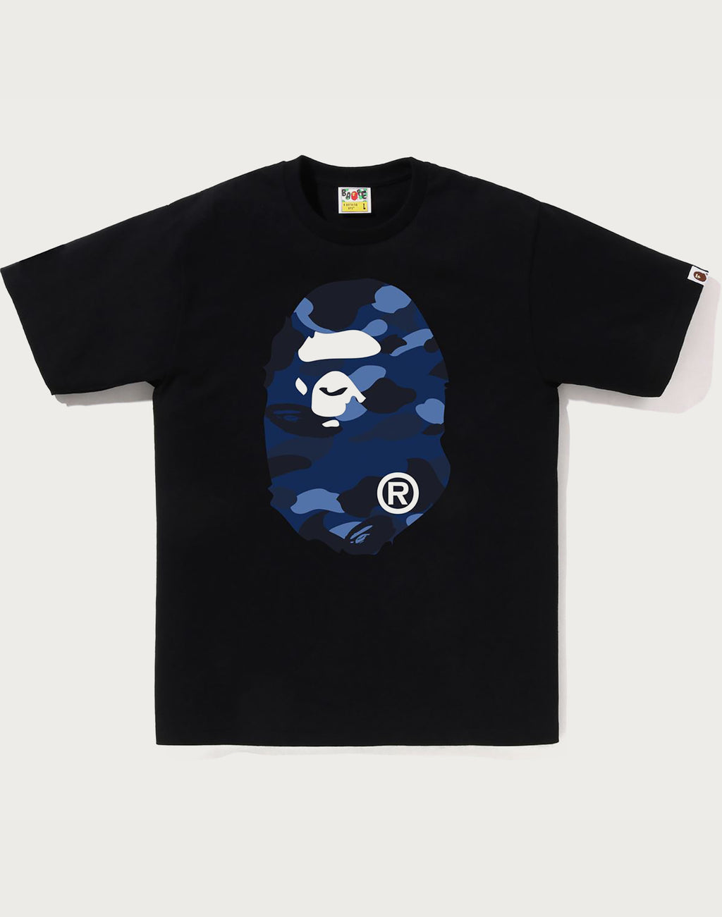 COLOR CAMO BIG APE HEAD TEE MENS
