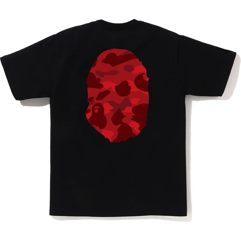 COLOR CAMO BIG APE HEAD TEE MENS
