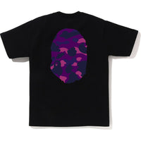 COLOR CAMO BIG APE HEAD TEE MENS