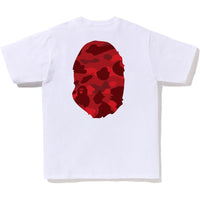 COLOR CAMO BIG APE HEAD TEE MENS