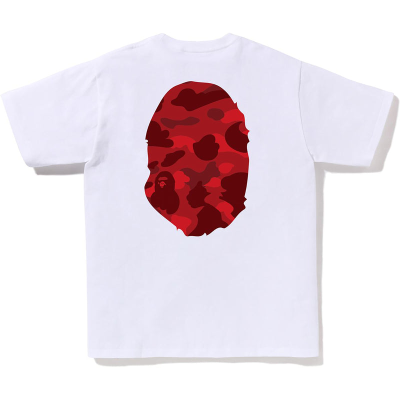 COLOR CAMO BIG APE HEAD TEE MENS