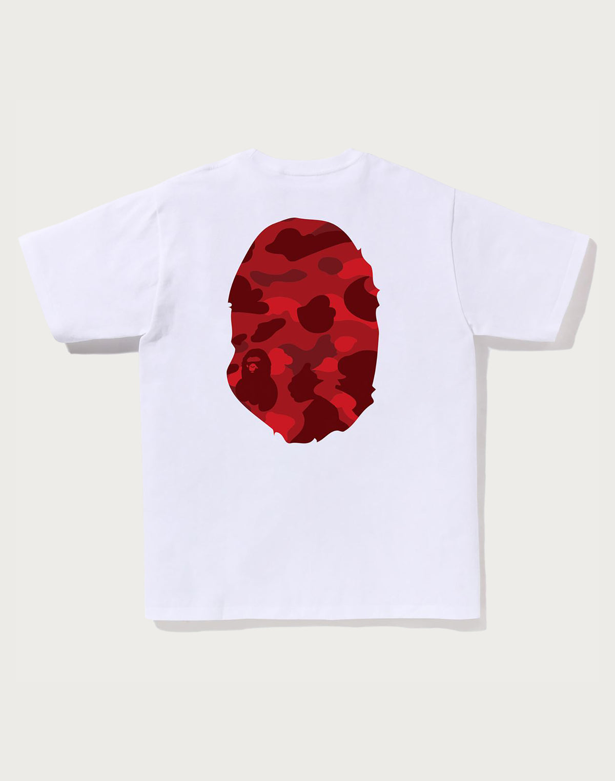 COLOR CAMO BIG APE HEAD TEE MENS