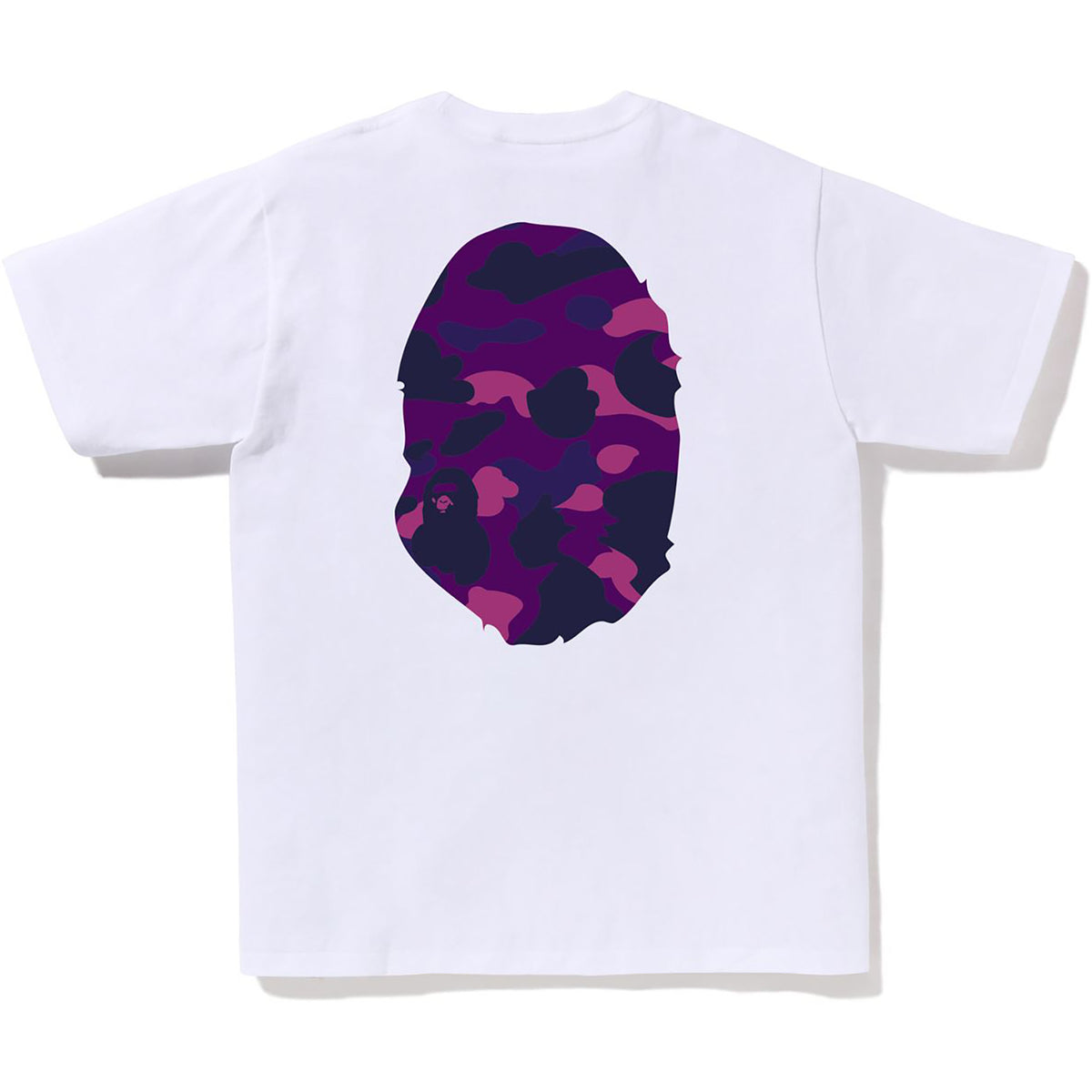 COLOR CAMO BIG APE HEAD TEE MENS