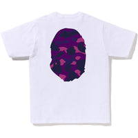 COLOR CAMO BIG APE HEAD TEE MENS