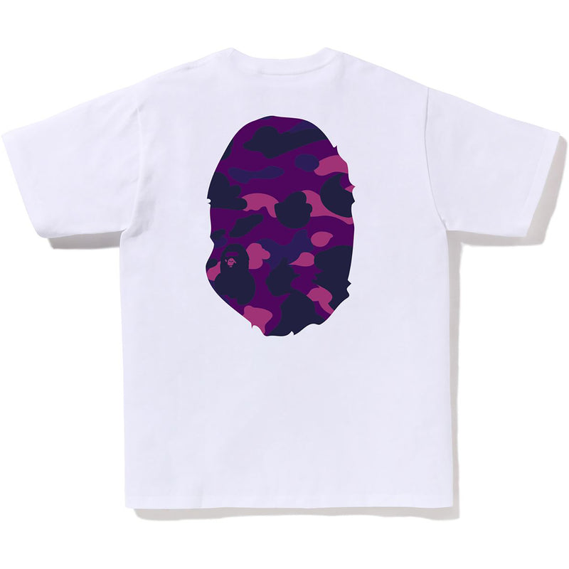 COLOR CAMO BIG APE HEAD TEE MENS