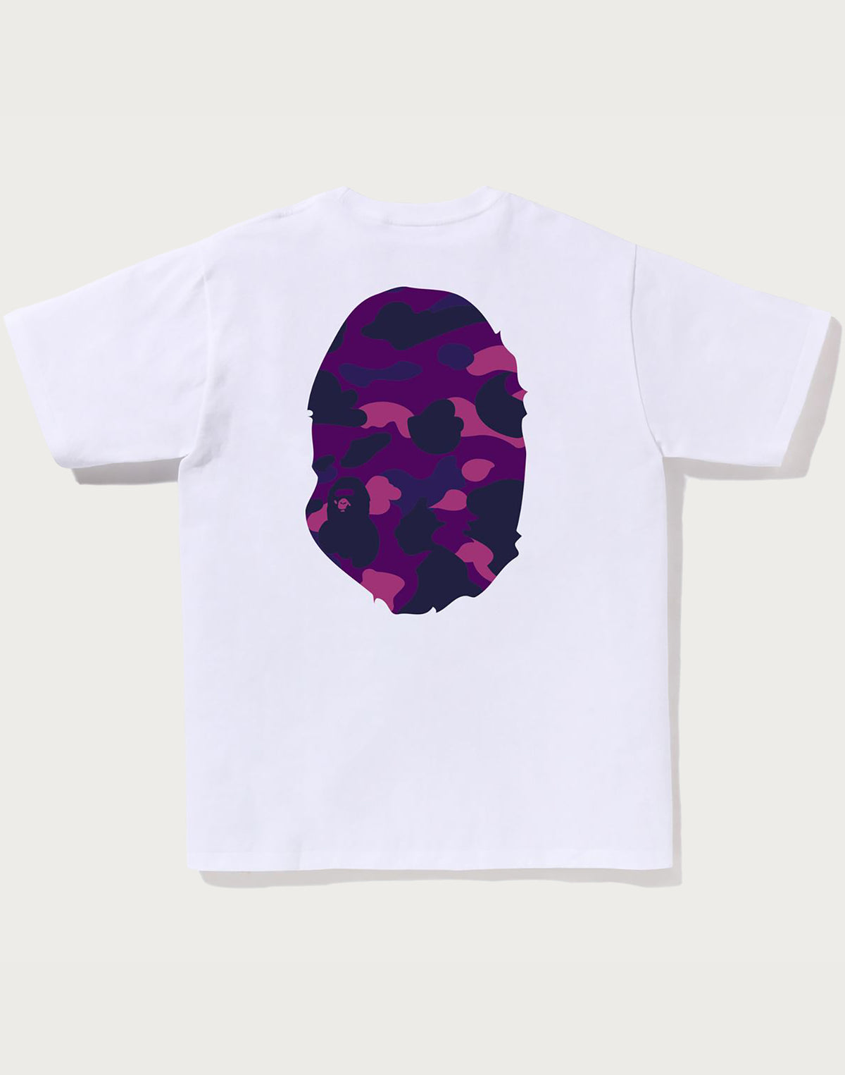 COLOR CAMO BIG APE HEAD TEE MENS