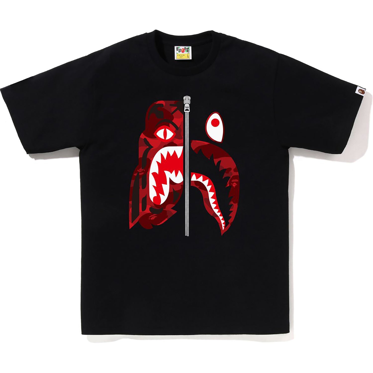 COLOR CAMO TIGER SHARK TEE MENS – us.bape.com
