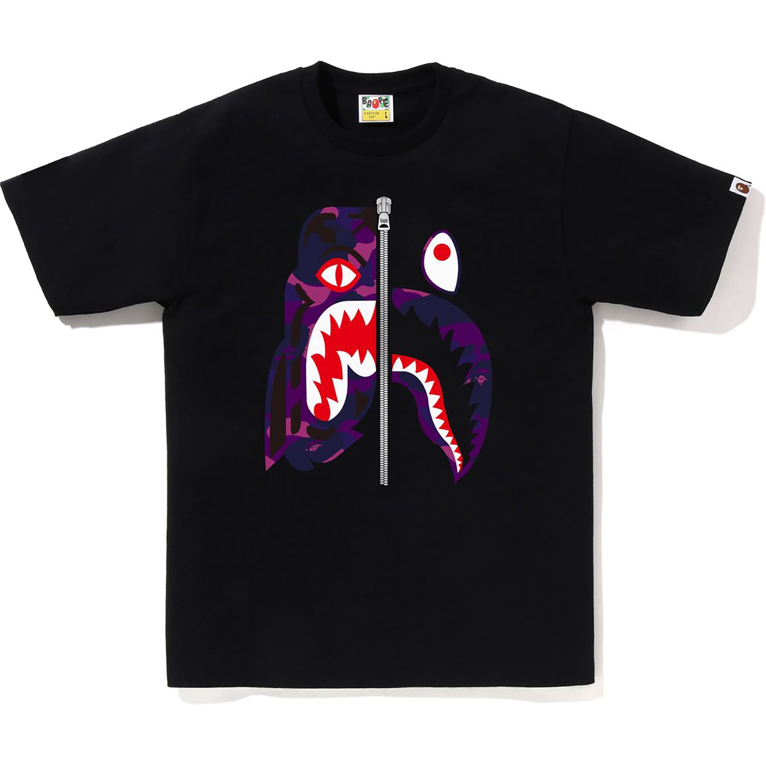 COLOR CAMO TIGER SHARK TEE MENS – us.bape.com