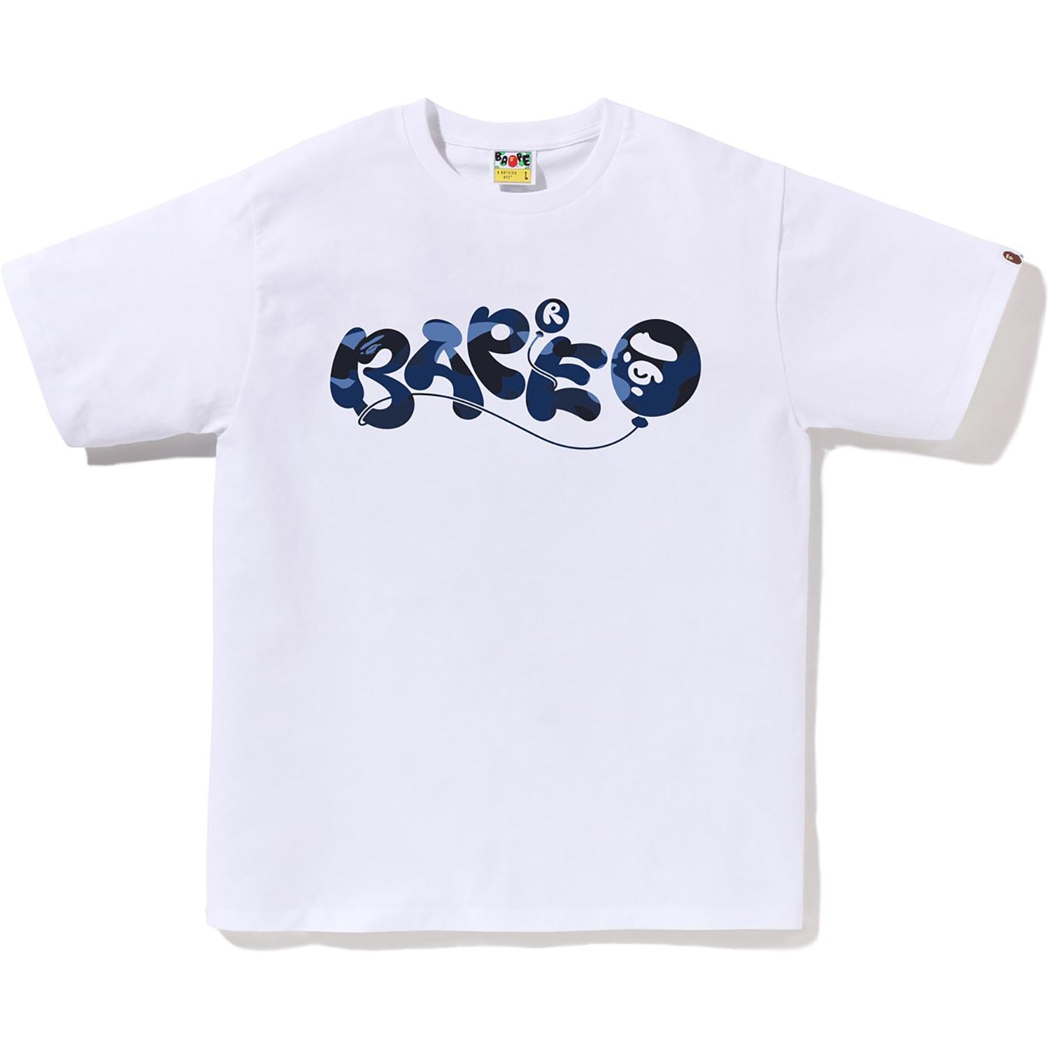 Bape Mens Cotton Color Camo BAPE Balloon Tee – Regular Fit