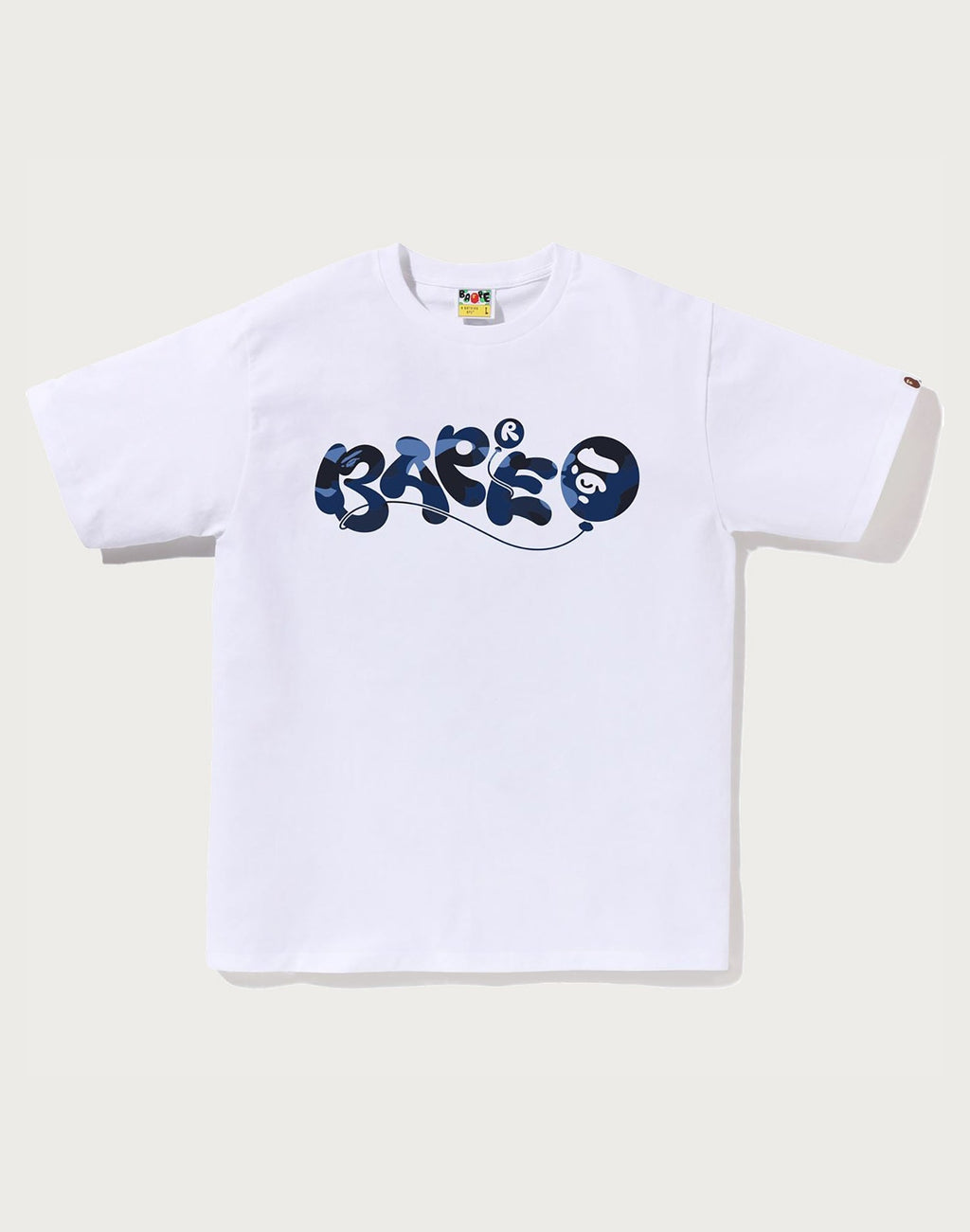 COLOR CAMO BAPE BALLOON TEE MENS