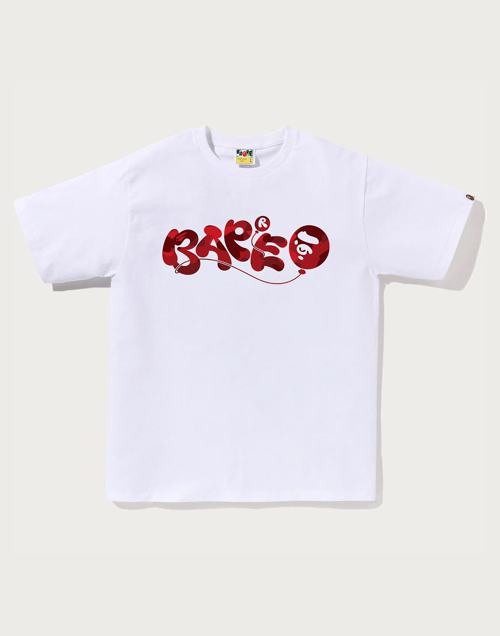 COLOR CAMO BAPE BALLOON TEE MENS
