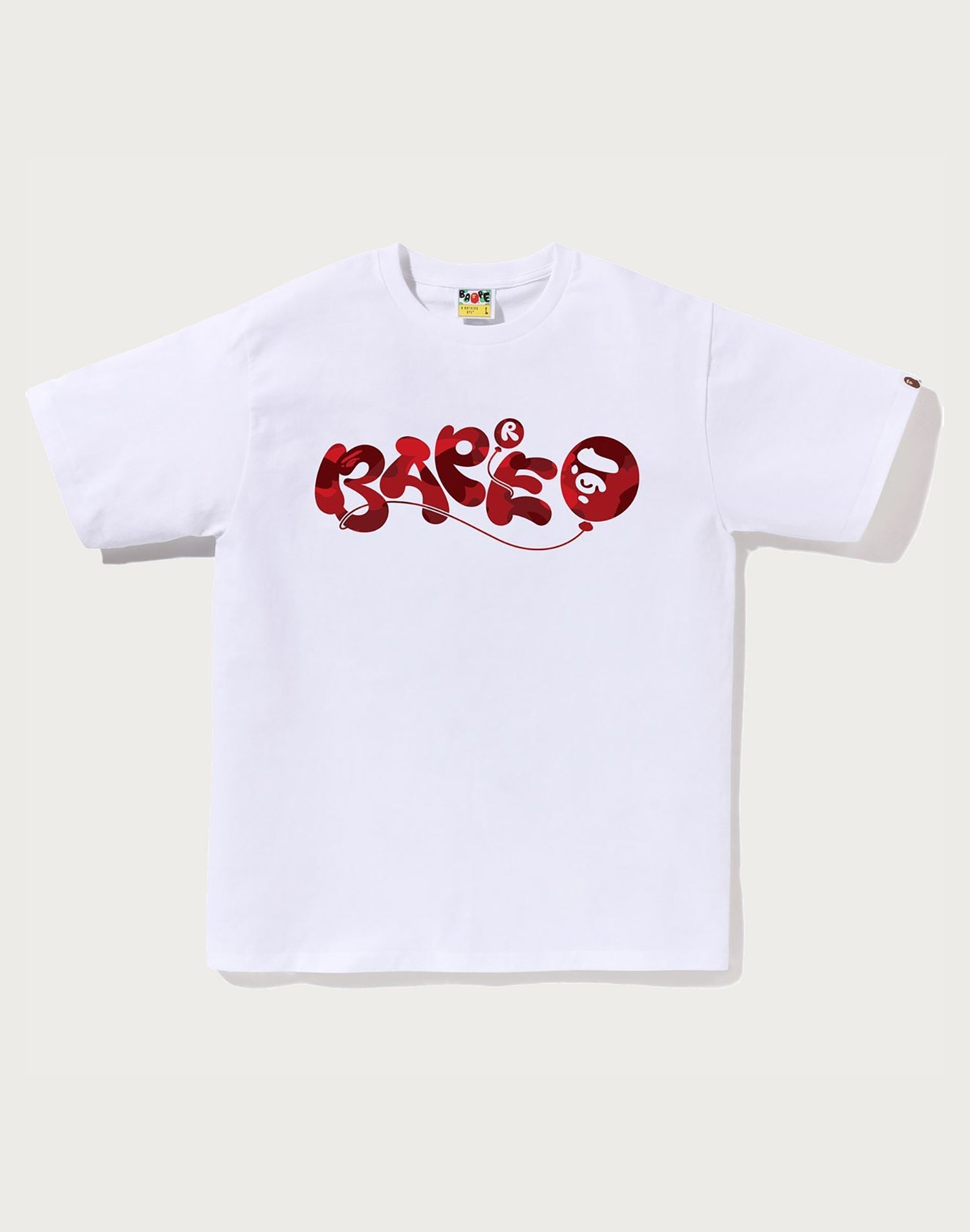 COLOR CAMO BAPE BALLOON TEE MENS