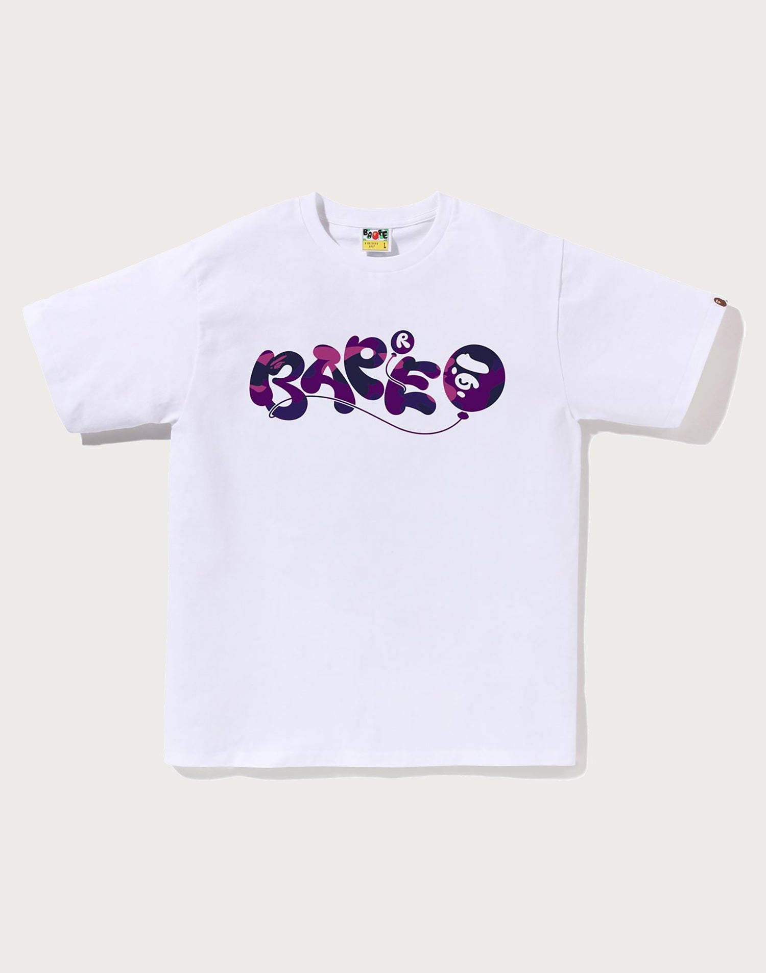 COLOR CAMO BAPE BALLOON TEE MENS
