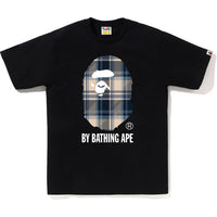 BAPE CHECK BY BATHING APE TEE MENS