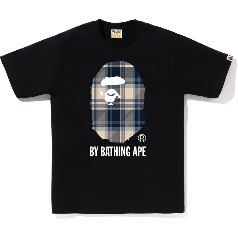 BAPE CHECK BY BATHING APE TEE MENS