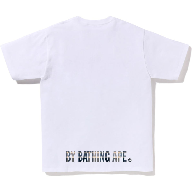 BAPE CHECK APE FACE TEE MENS