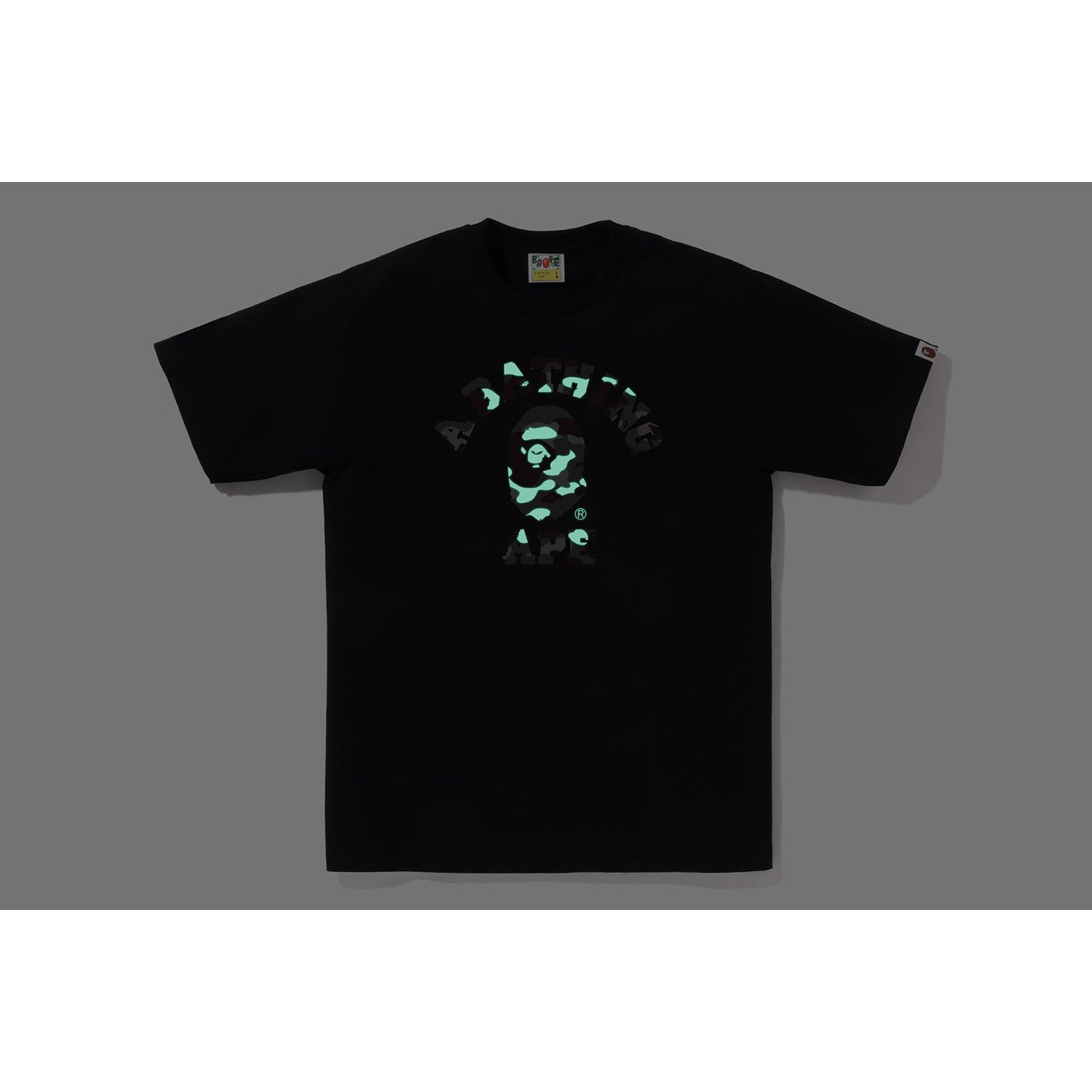 トップス A BATHING APE CITY CAMO COLLEGE LS TEE L A BATHING APE® Abc Camo College Ls Tee | Bape official