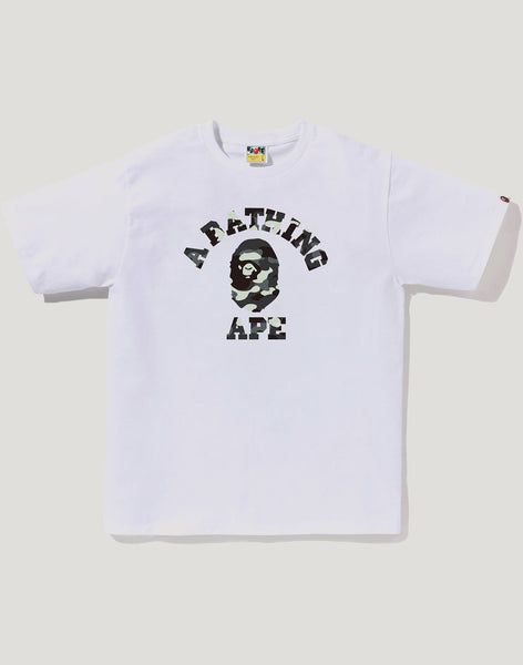 CITY CAMO COLLEGE TEE MENS – us.bape.com