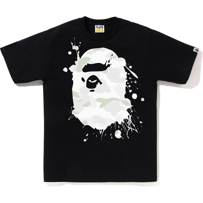 CITY CAMO PAINTING APE HEAD TEE MENS