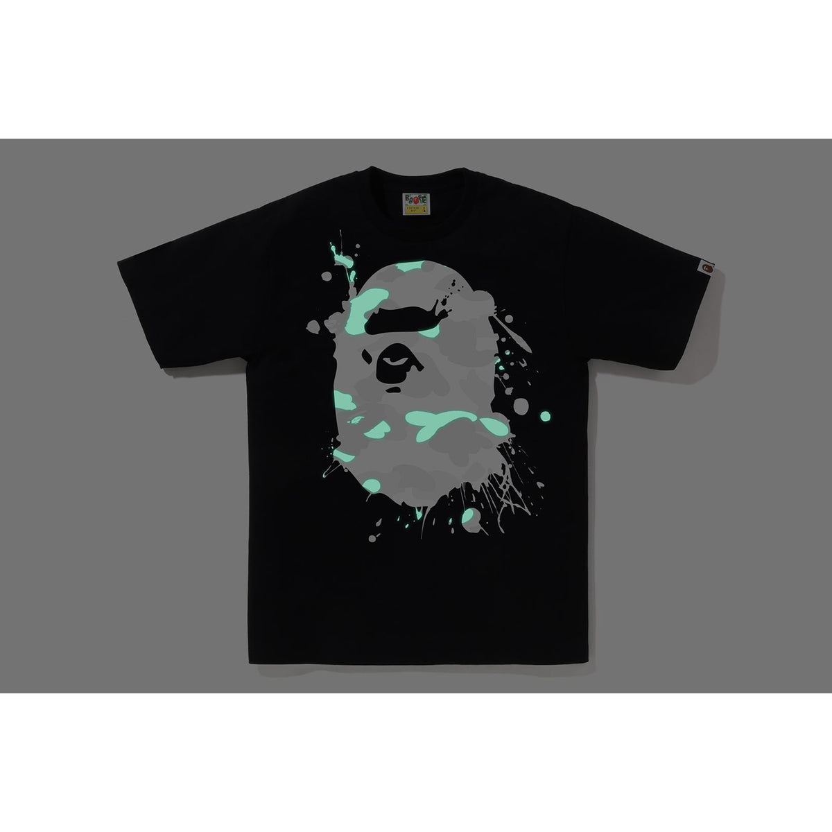 CITY CAMO PAINTING APE HEAD TEE MENS