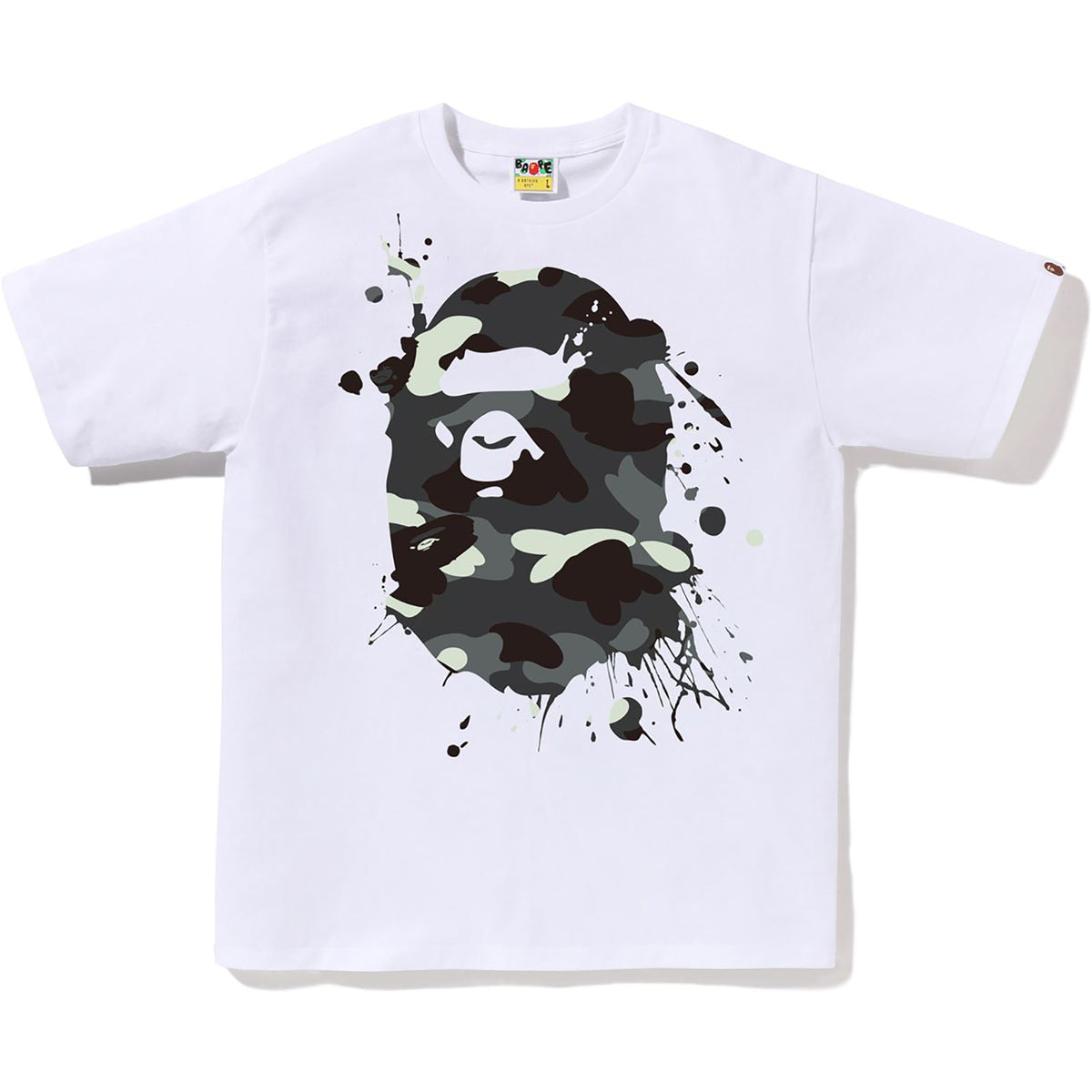 CITY CAMO PAINTING APE HEAD TEE MENS