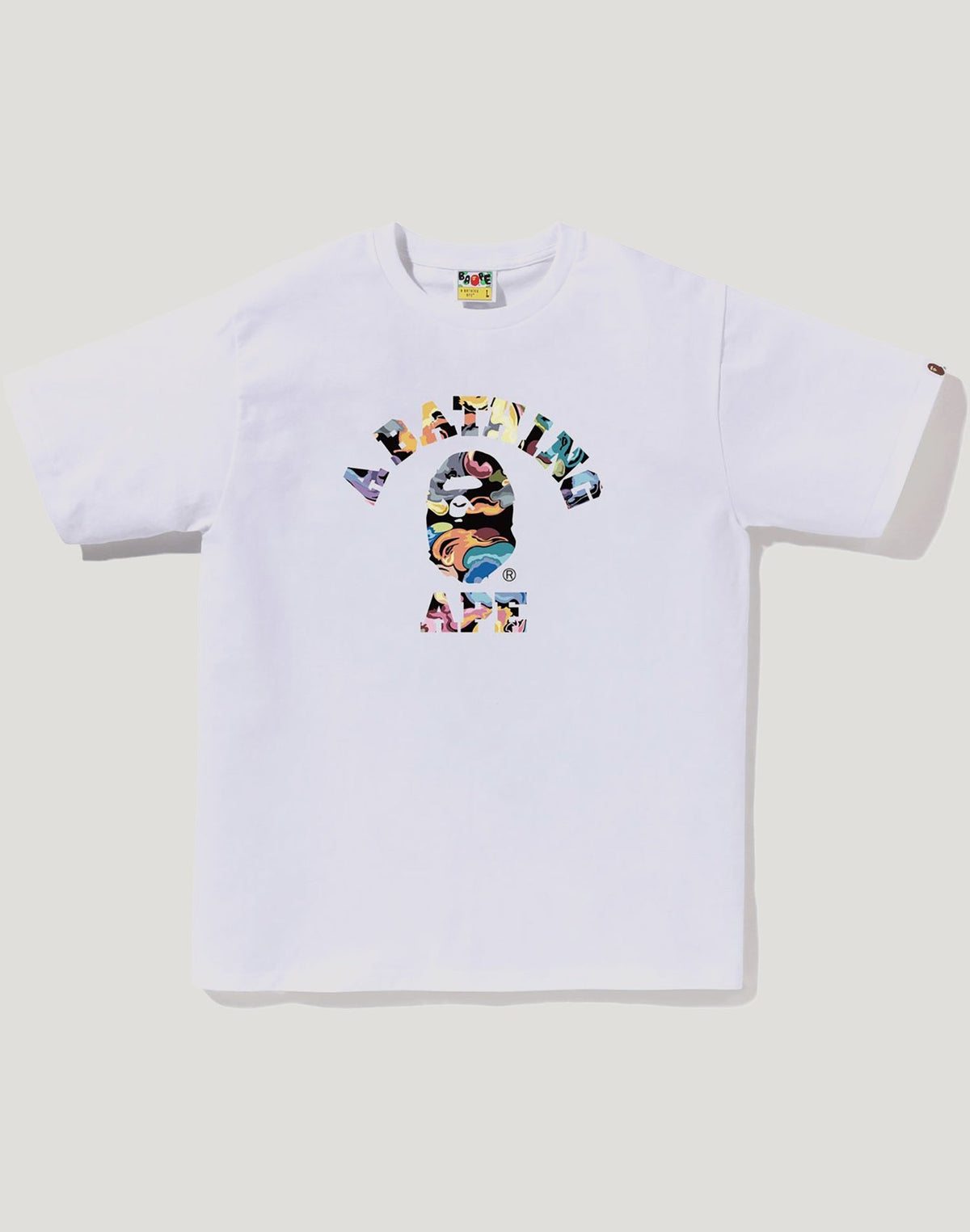 ART CAMO COLLEGE TEE MENS