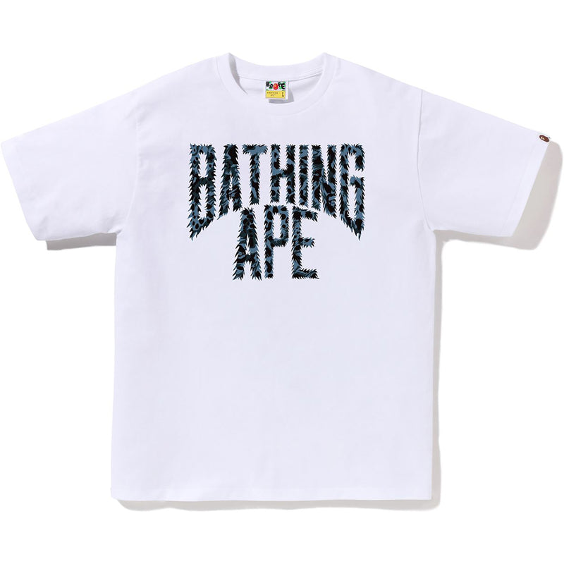 WILD LEOPARD PATTERN NYC LOGO TEE MENS – - Main Image