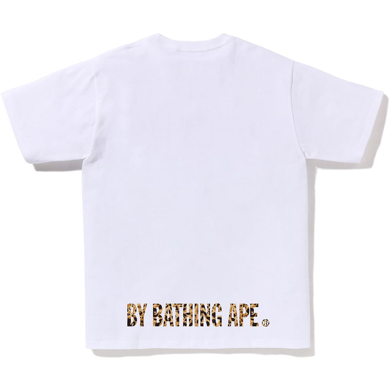 WILD LEOPARD PATTERN APE FACE STA TEE MENS