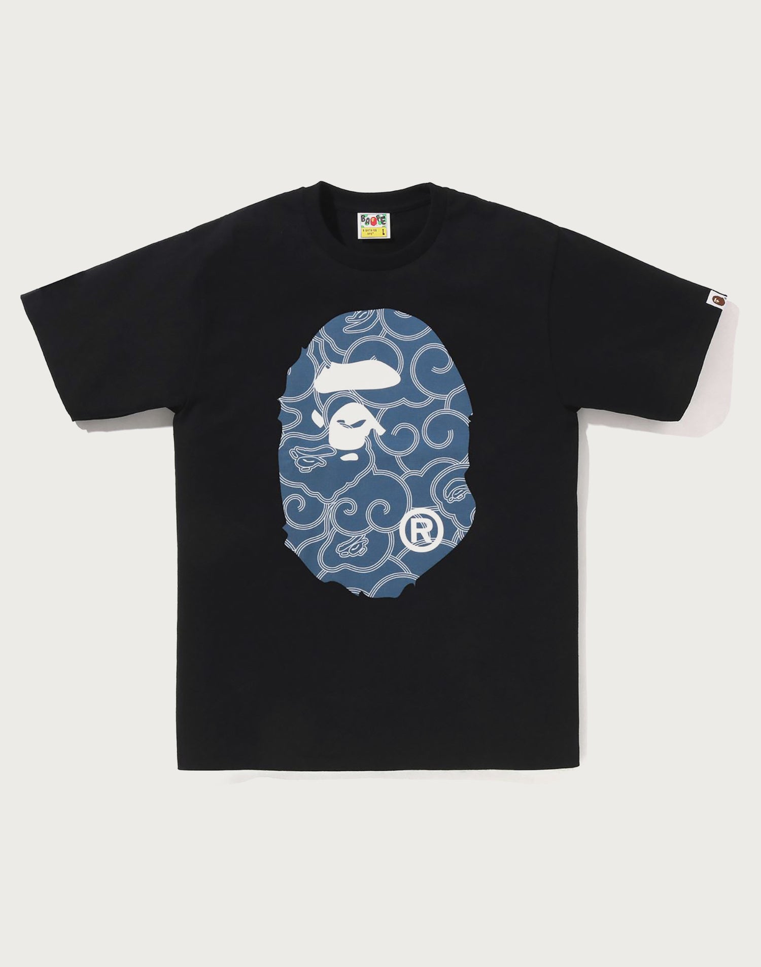 JAPANESE CLOUD CAMO BIG APE HEAD TEE MENS – us.bape.com