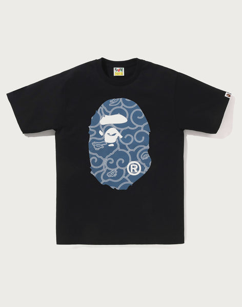 JAPANESE CLOUD CAMO BIG APE HEAD TEE MENS – us.bape.com