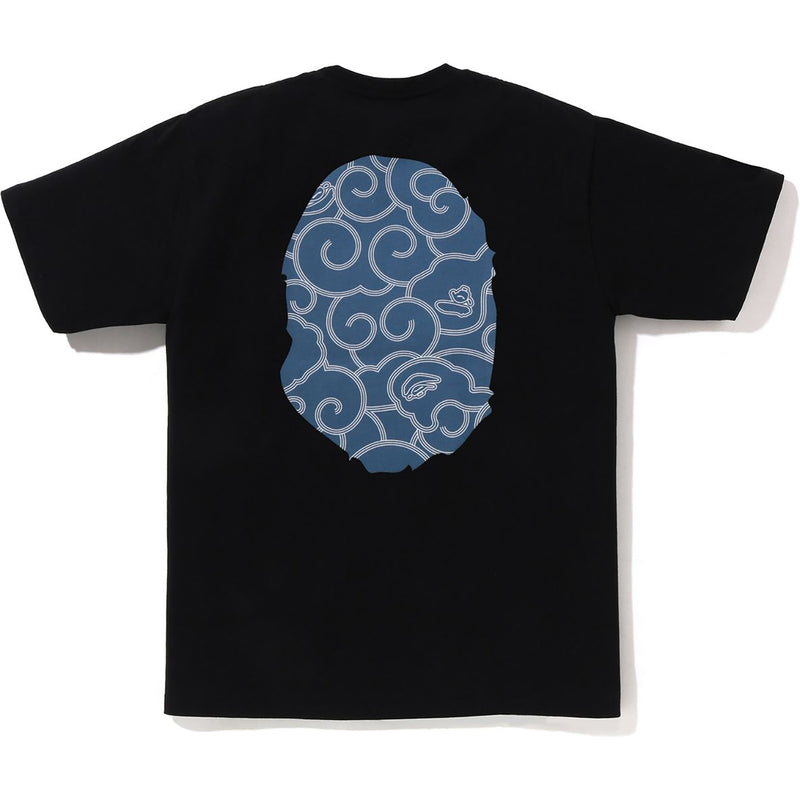 JAPANESE CLOUD CAMO BIG APE HEAD TEE MENS