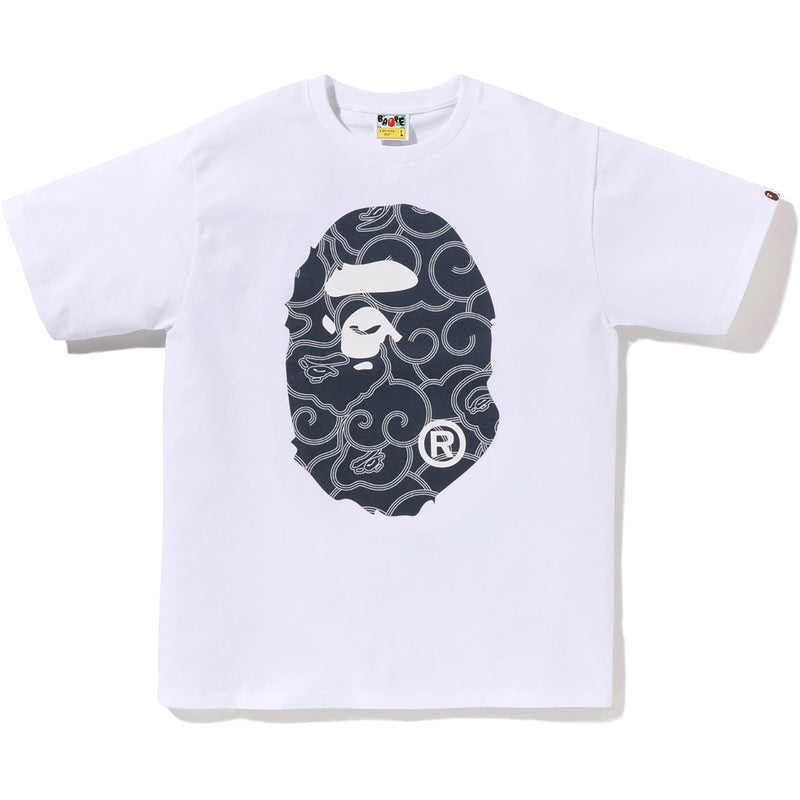 JAPANESE CLOUD CAMO BIG APE HEAD TEE MENS